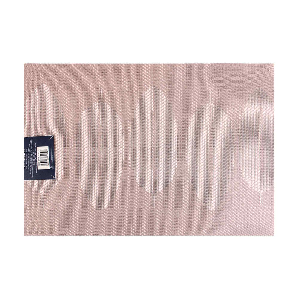 Pack 6 Individuales Nautica Home 45x30cm Reversible Hojas Rosa image number 2.0