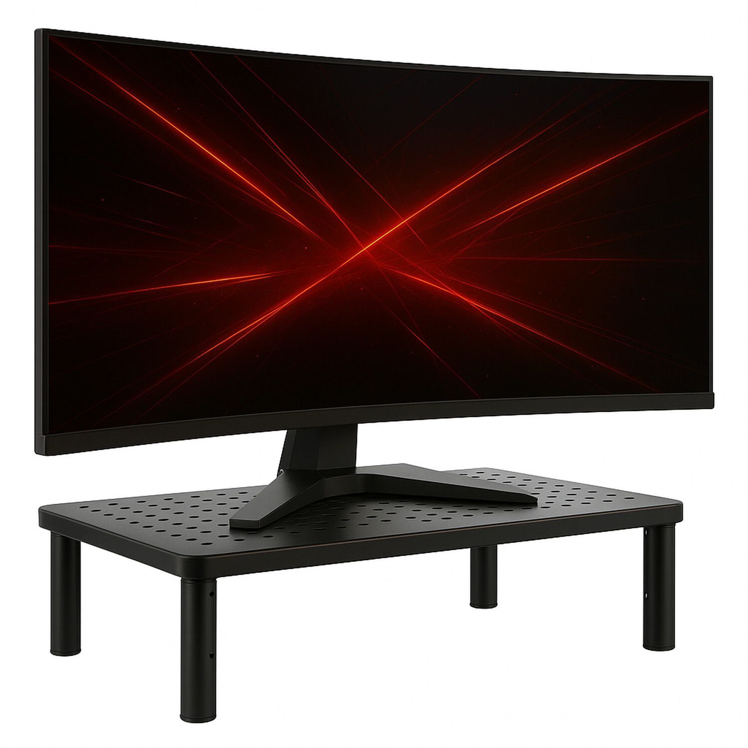 Base Para Soportar Monitor Ajustable 12 Kg Max Aluminum Desk image number 1.0