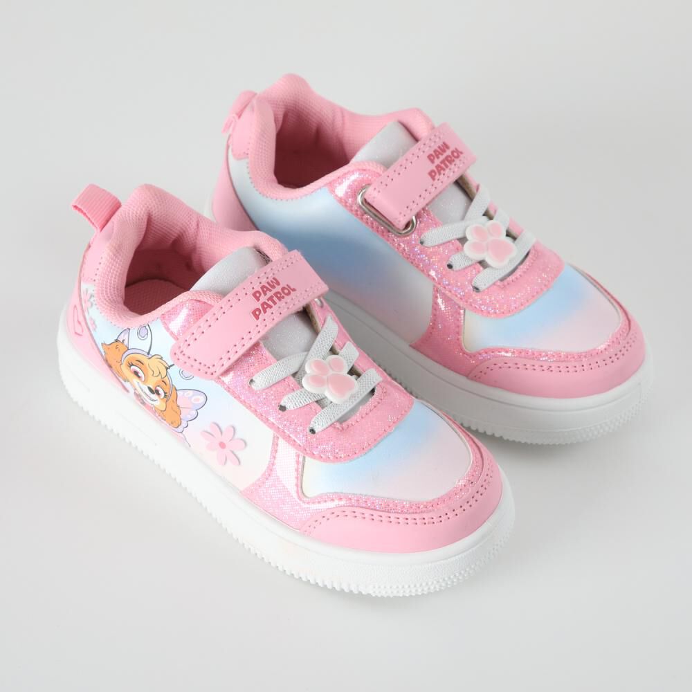 Zapatilla Infantil Ni&ntilde;a Paw Patrol Skye Flores Rosado image number 1.0