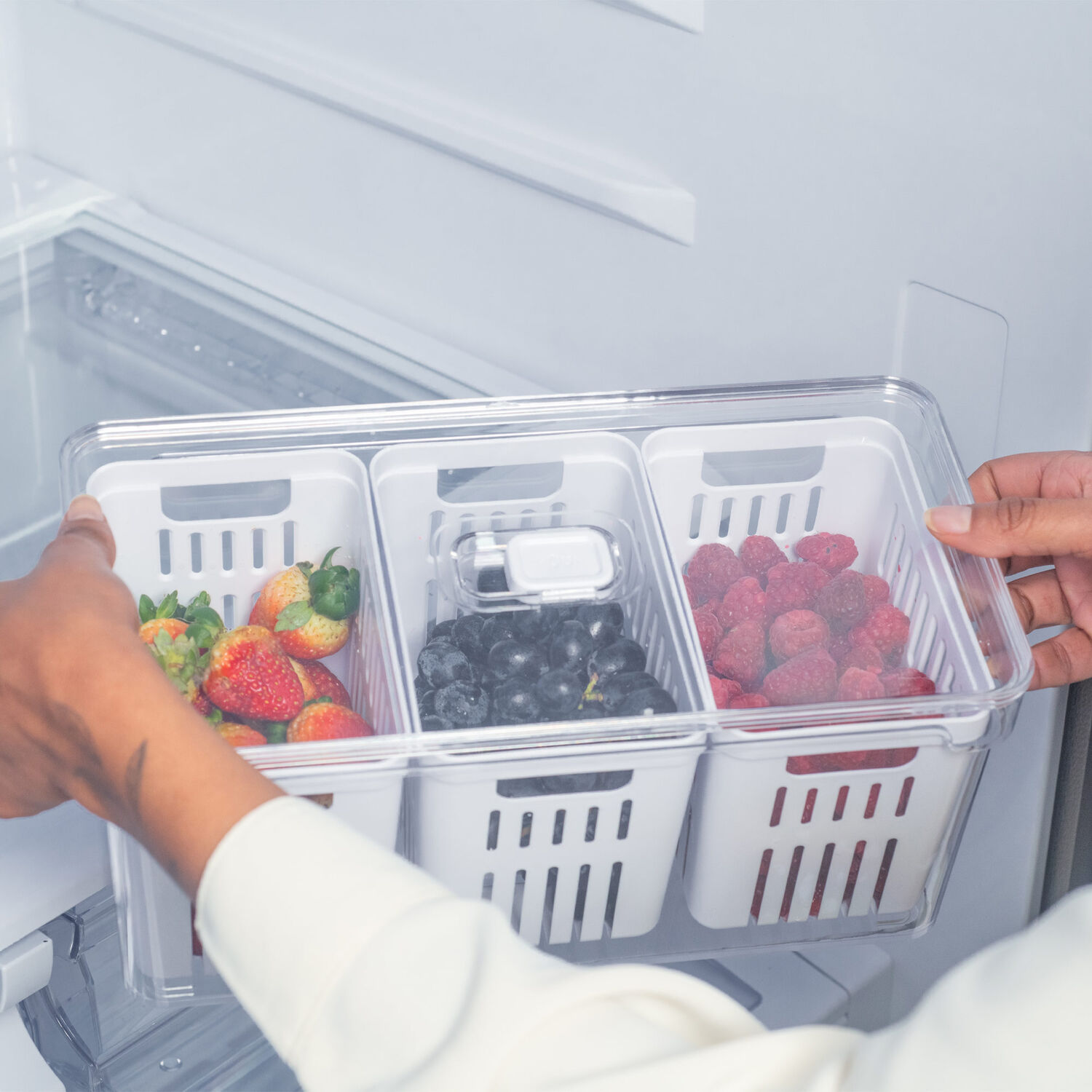 Organizador Clear Fresh 3 Cestas 5 Lt Ou image number 2.0