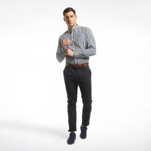 Camisa Check Cuadrille Manga Larga Hombre Peroe