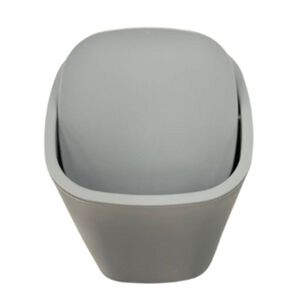 Cesto De Basura Papelera Gris 26.3x20cm