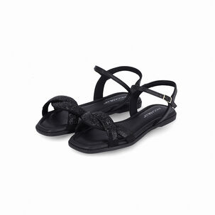 Sandalia Mujer Negro/strass Gabi Piccadilly
