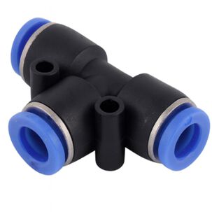 Conector Tee 6mm, Neumatico Bloqueo Antideslizante 3 Vias