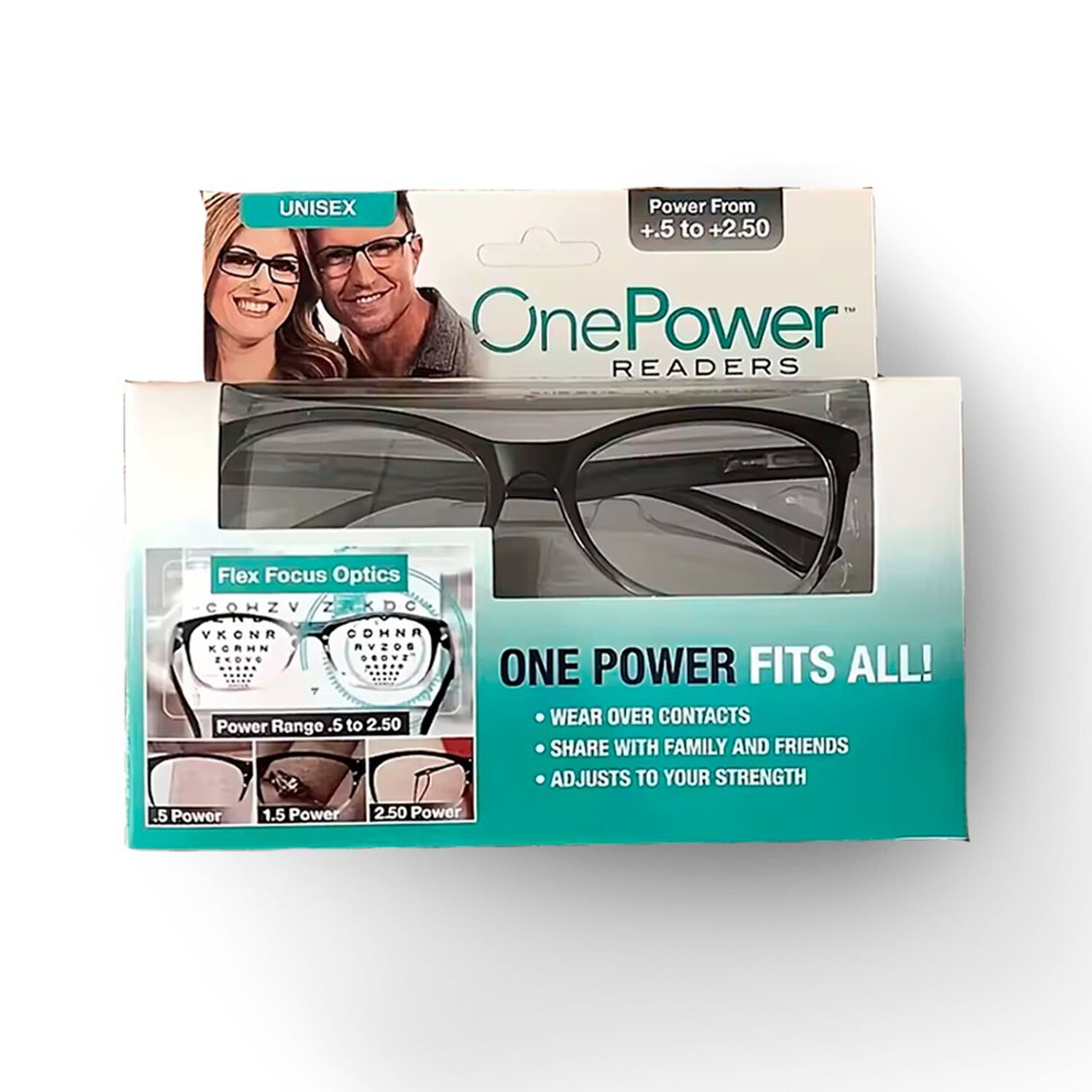Lentes De Lectura Con Enfoque Ajustable Unisex One Power | Hites.com