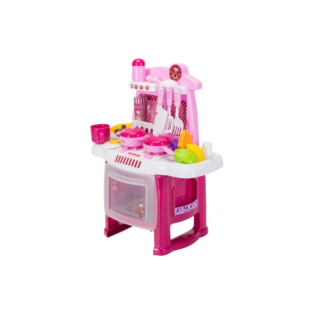 Roleplay Set De Cocina Con Luz Y Sonido Barbie image number 3.0