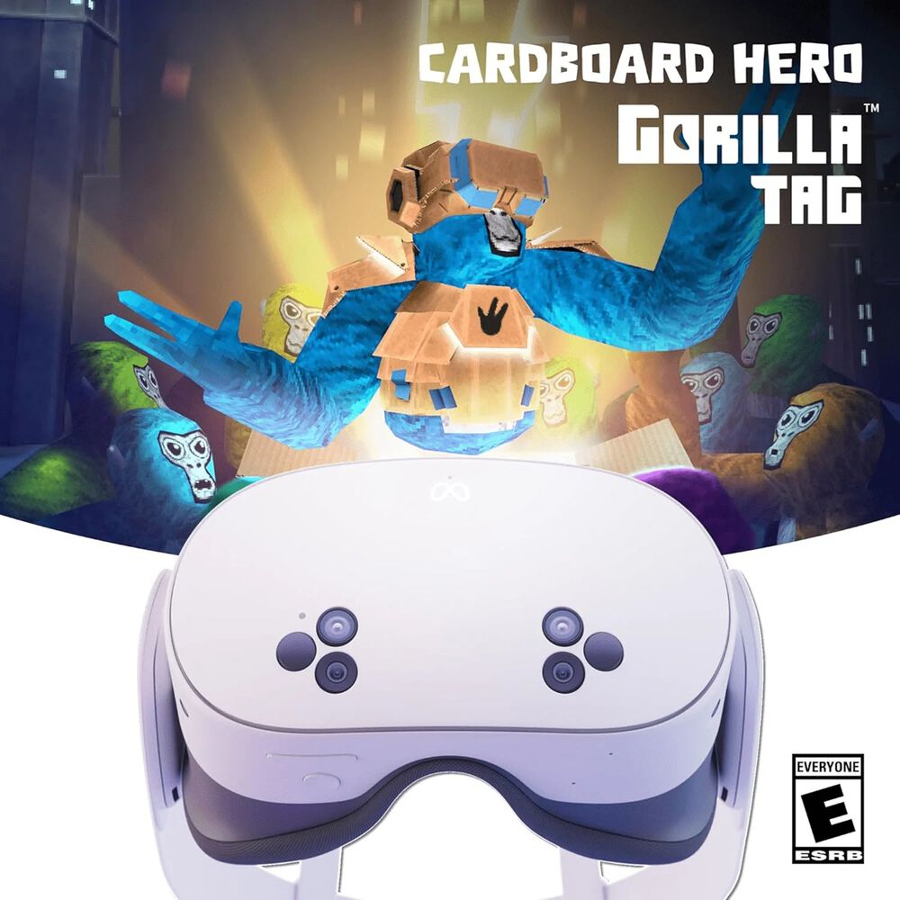 Meta Quest 3s Gorilla Tag Cardboard Bundle 128gb image number 0.0