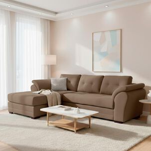 Sofá Seccional Living Factory New Samy Izquierdo / 4 Cuerpos