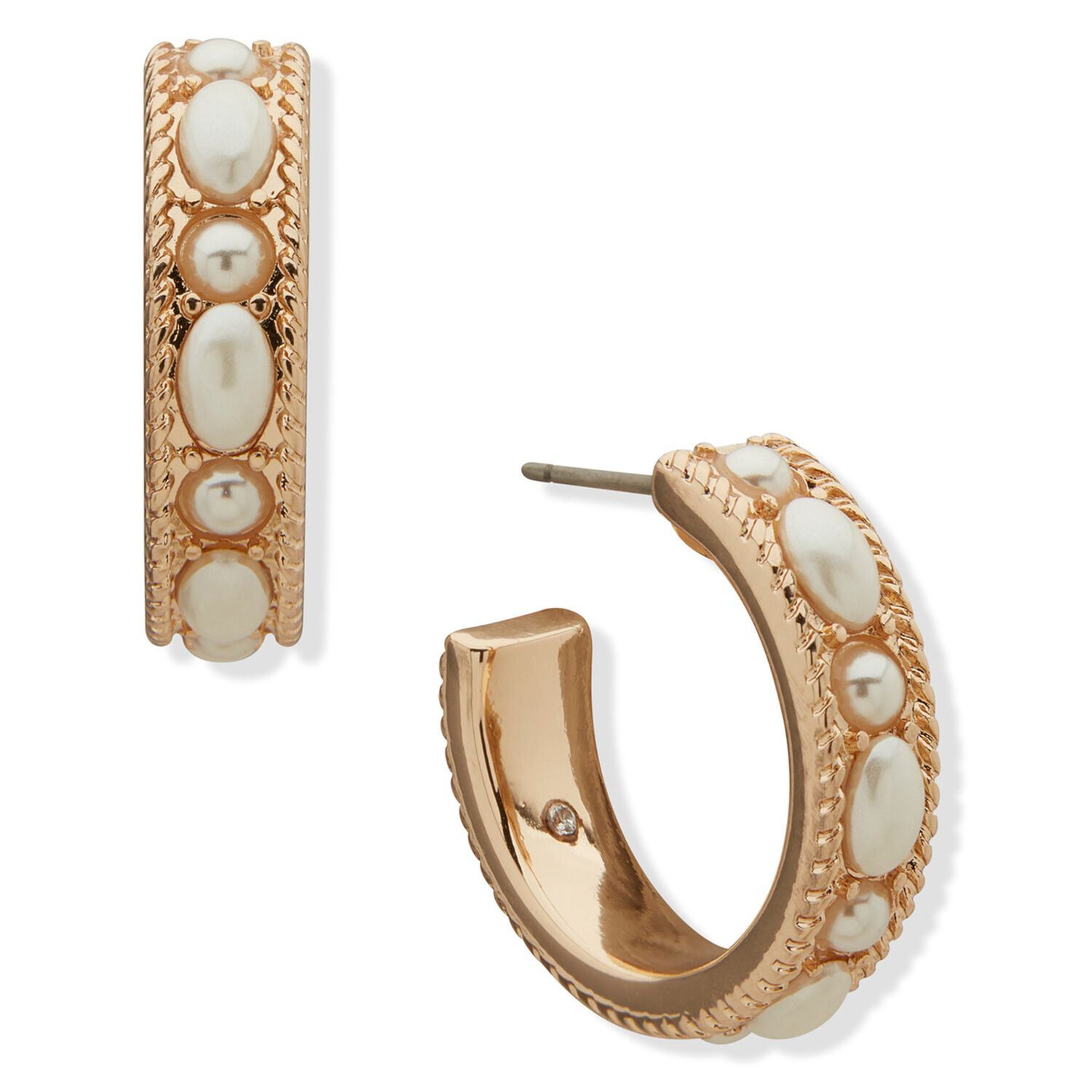 Aros Mujer Anne Klein Beauty In Bloom Dorado image number 2.0