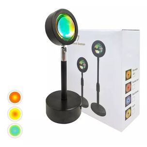 Lampara Sunset Sun Rainbow Proyecci&oacute;n Puesta De Sol Premium