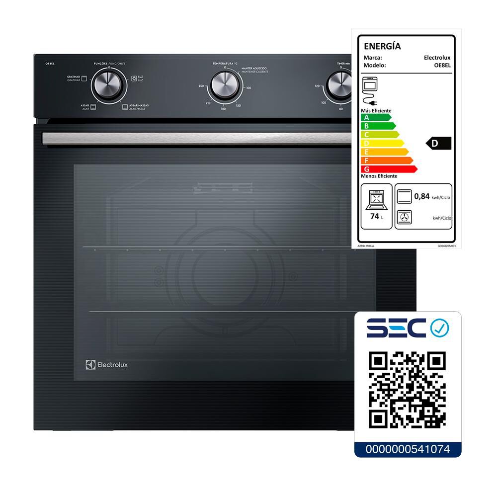 Horno Empotrado Electrolux OE8EL image number 6.0
