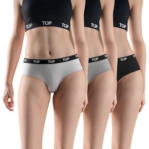 Pack 3 Calz&oacute;n Culotte Algod&oacute;n Top