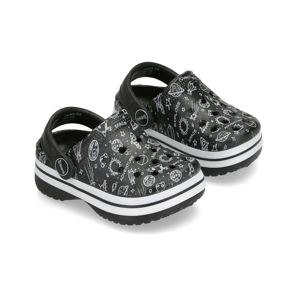 Sandalia Niño Topsis Black image number 1.0