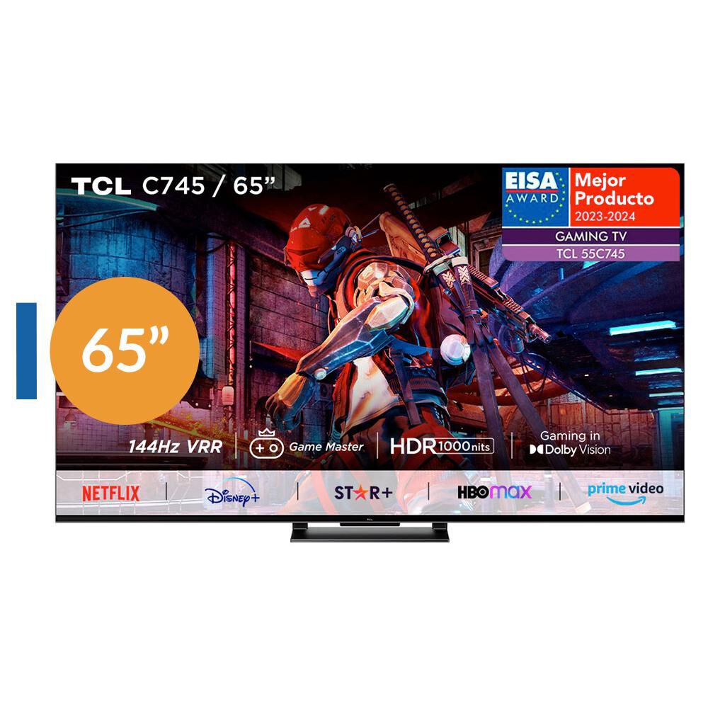 Qled 65" TCL 65C745 / Ultra HD 4K / Smart TV image number 0.0