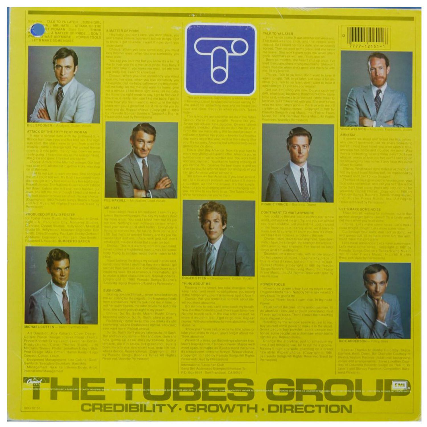 Tubes - The Completion Backward Principle | Vinilo Usado image number 1.0