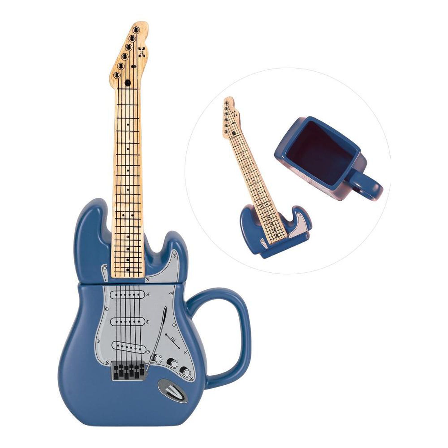 Tazon Ceramica 3d Xl Guitarra Music Guitar Mug image number 0.0