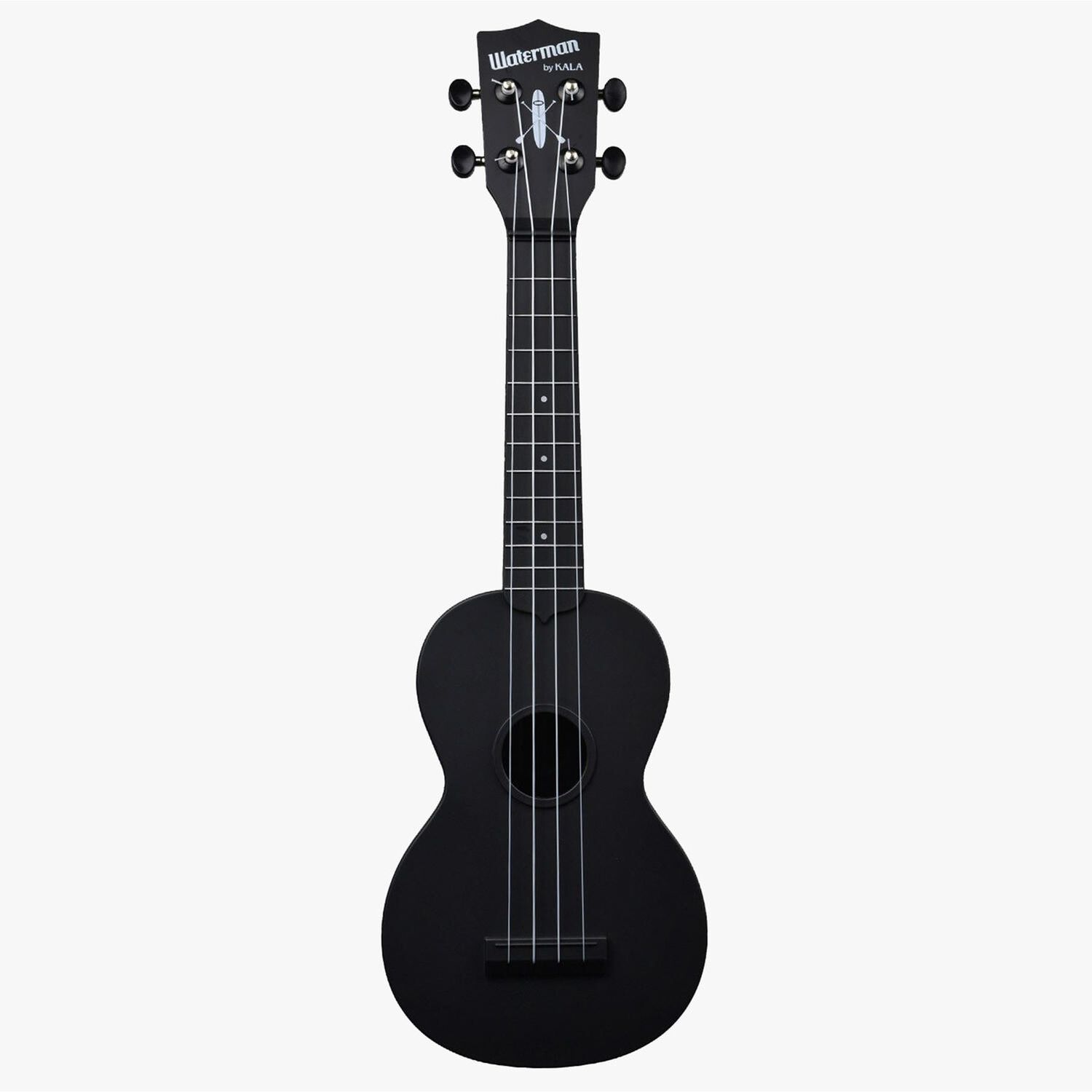 Ukelele Waterman Kala Soprano Matte Black Ka-swb/bk image number 0.0