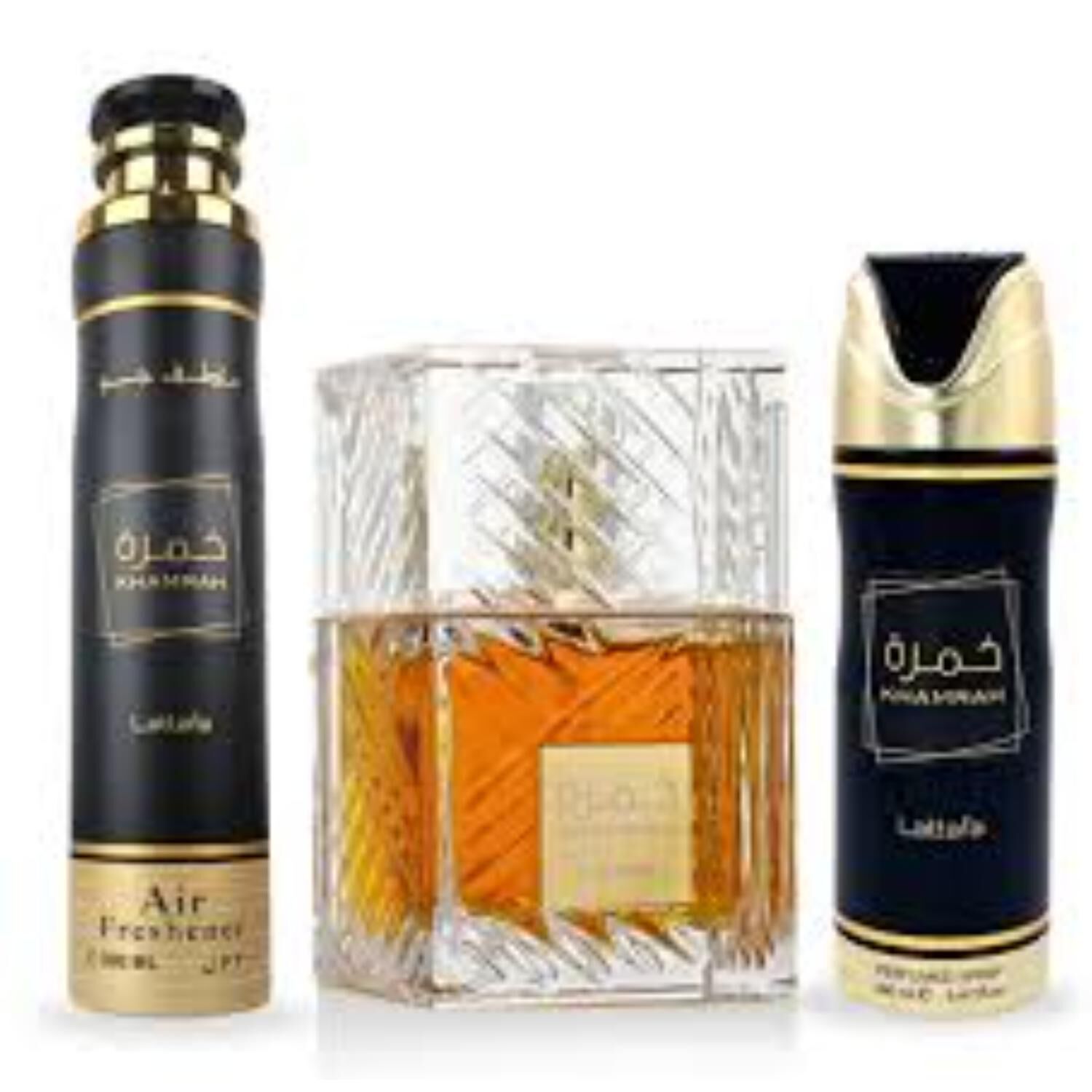Set Lattafa Khamrah Edp 100ml+200ml+300ml- Estuche De Regalo image number 2.0
