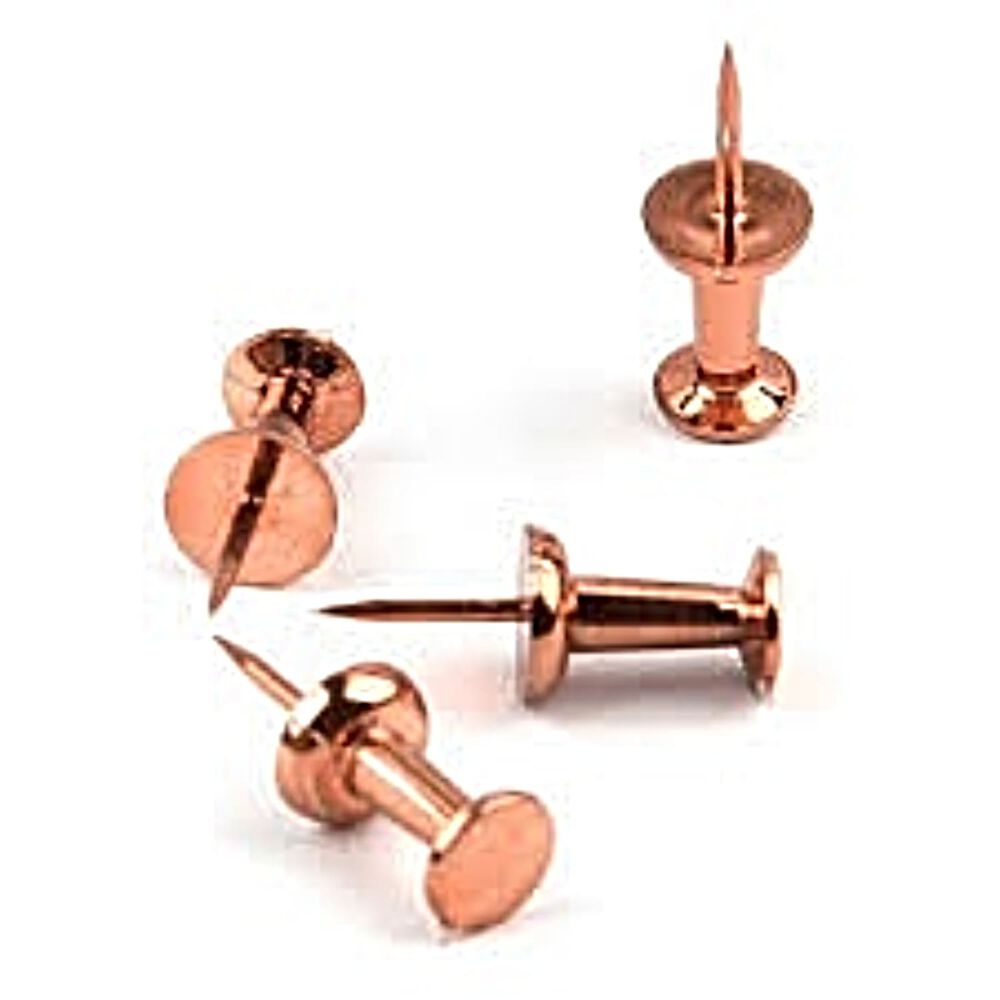 Pack X 4 Push Pins Dsg/w 11mm / Cobre Isofit image number 0.0