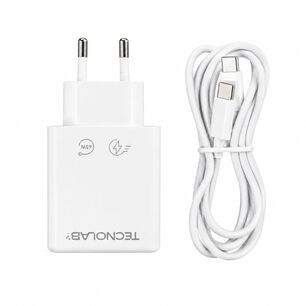 Cargador R&aacute;pido Pd 45w Qc 3.0 Usb-c Con Cable - Ps