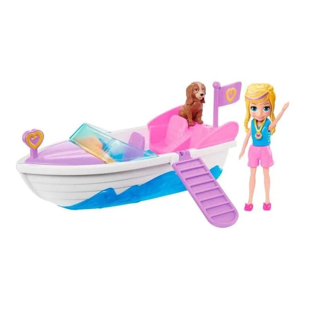 Juguete Aventura Acuatica Lancha Infantil Polly Pocket image number 0.0