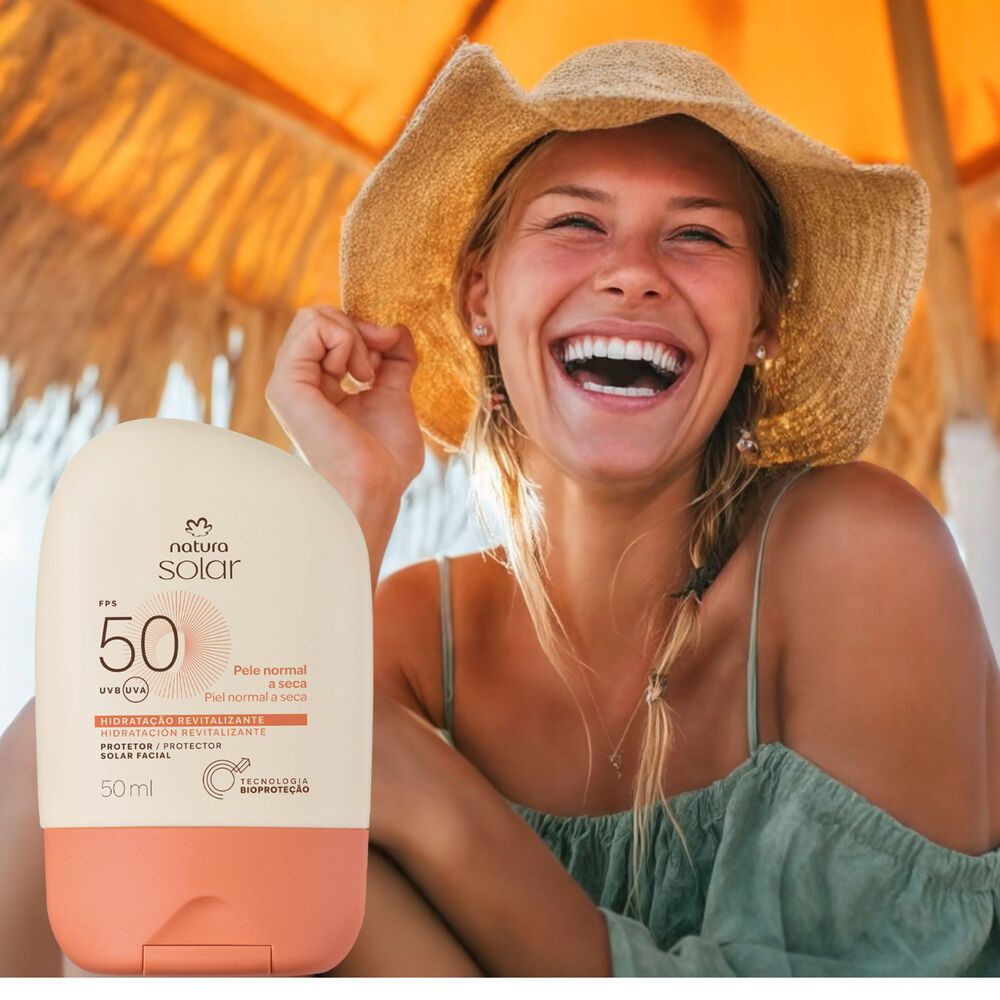 Protector Solar Facial Piel Normal A Seca Fps 50 Natura Solar image number 0.0