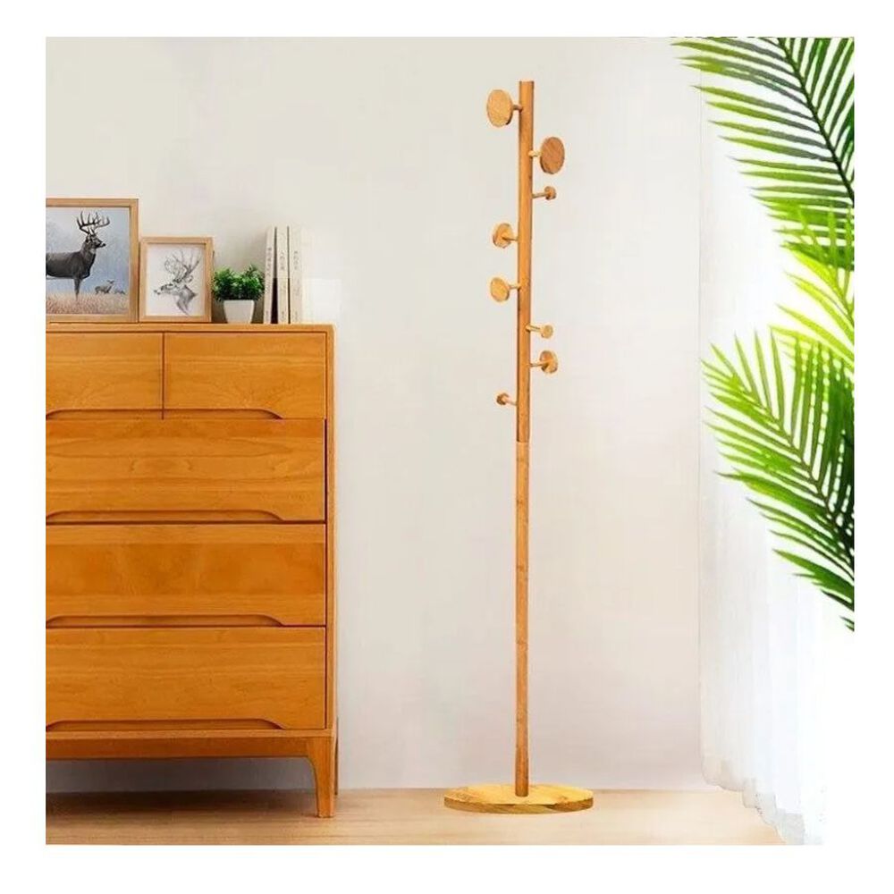 Perchero Madera Bamb&uacute; 8 Ganchos image number 3.0