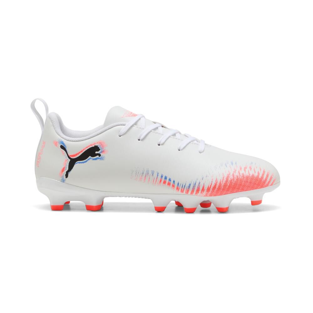 Zapatilla Fútbol Unisex Puma Future Blanca image number 7.0
