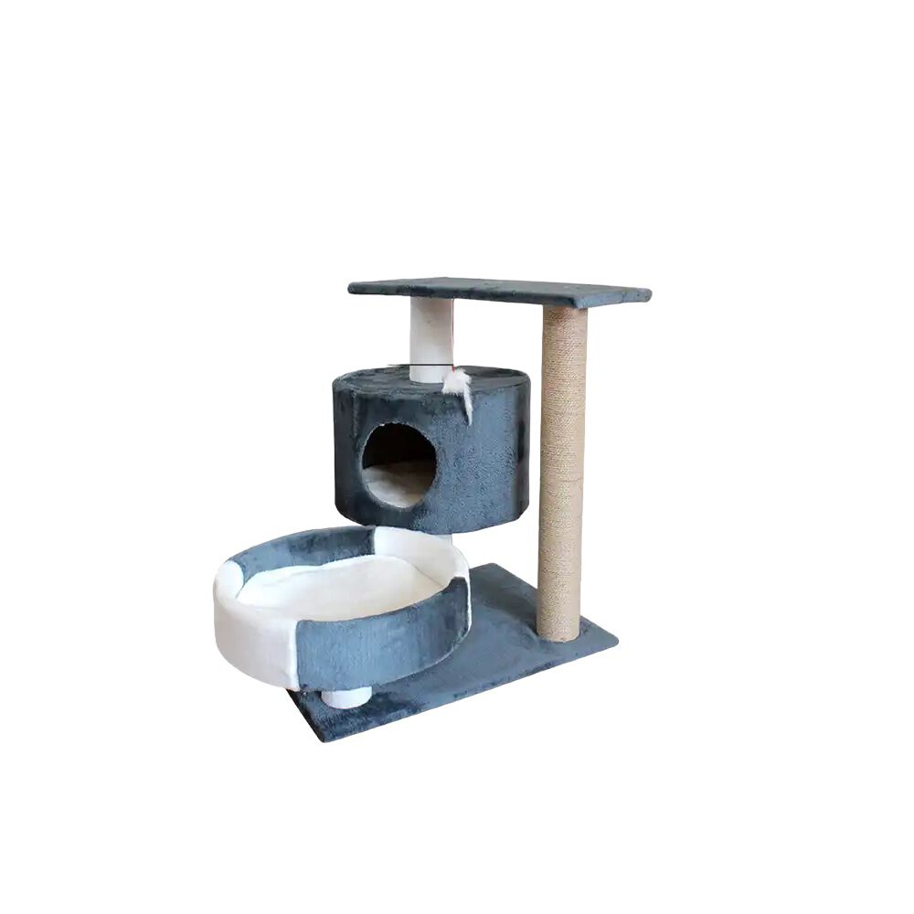 Torre Rascador Gato Con Juguete De Rat&oacute;n image number 0.0