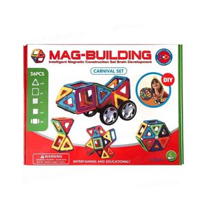Set De Construcción Magnético Carnival 36piezas