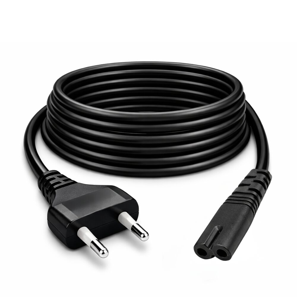 Cable De Poder Tipo 8 Profesional 1.8mt Universal 220v image number 0.0