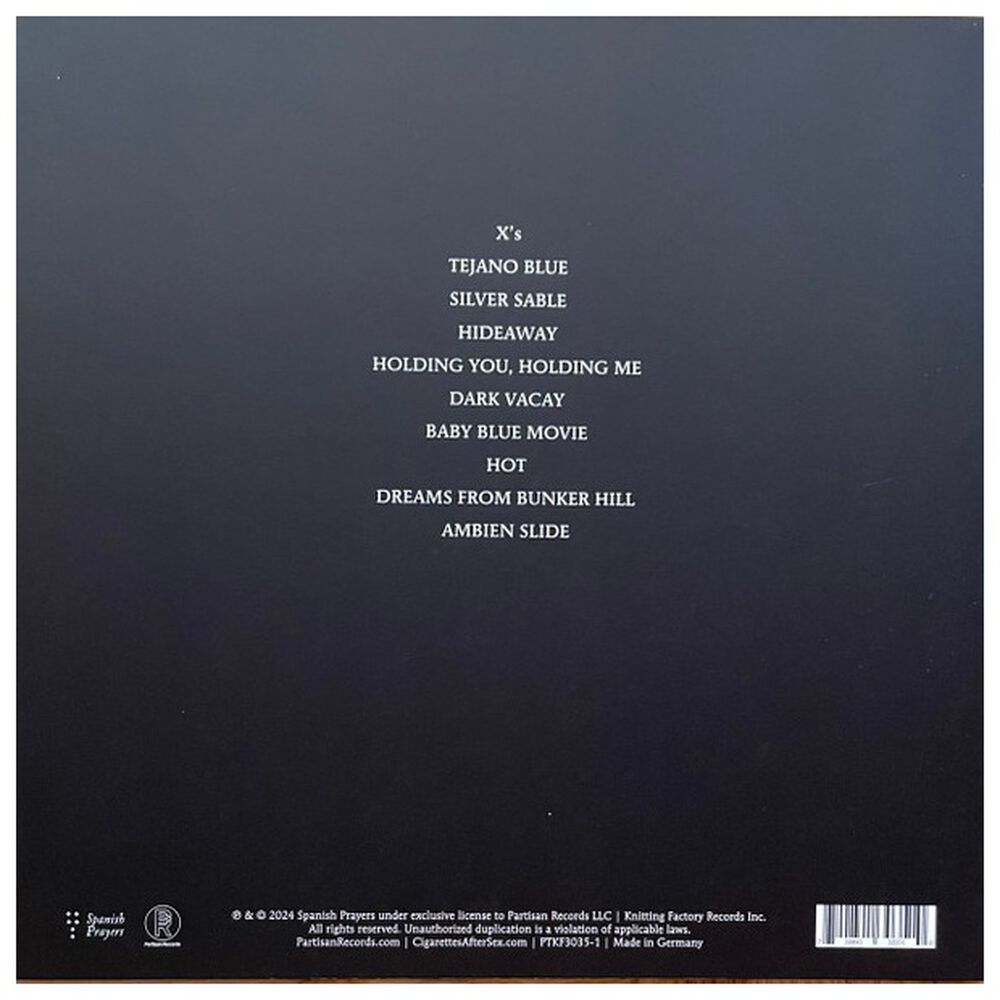 Cigarettes After Sex - X's (clear Vinyl) | Vinilo image number 1.0