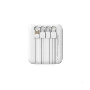 Power Bank Bater&iacute;a Port&aacute;til 10000mah Carga R&aacute;pida 4 Cables