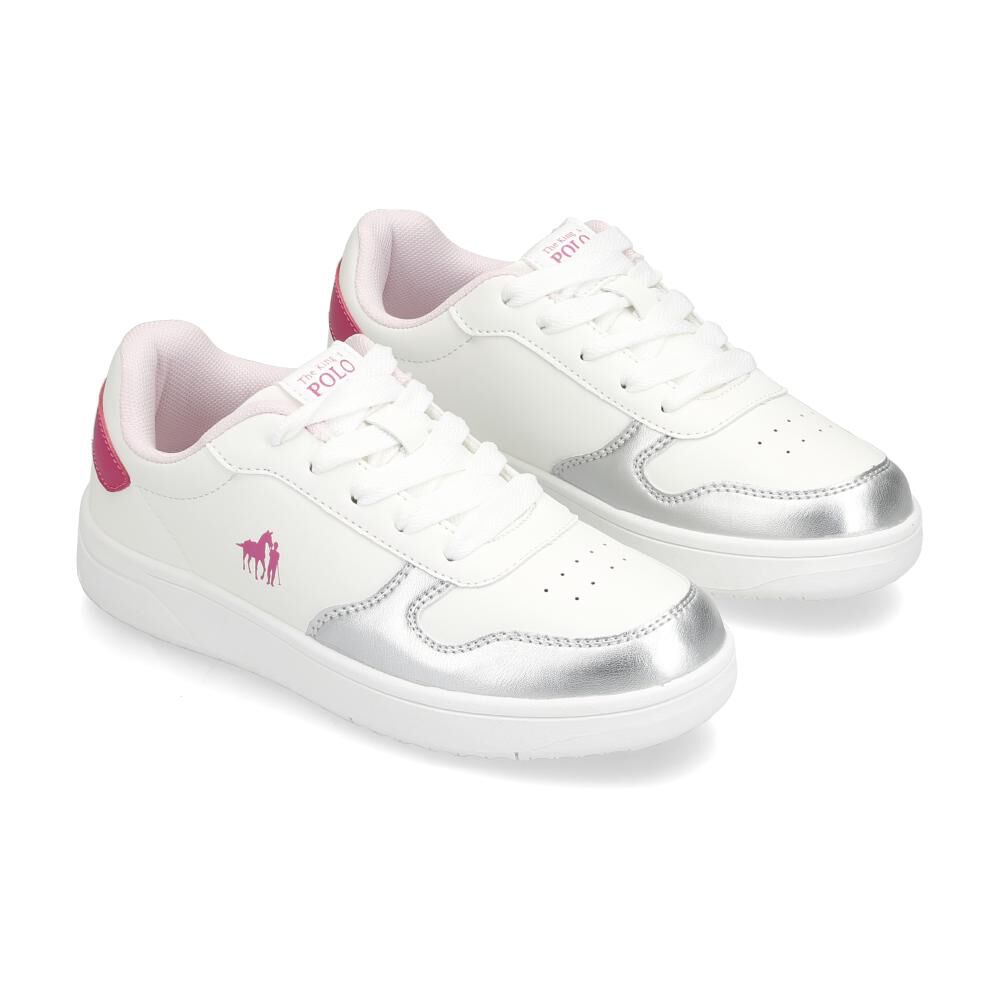 Zapatilla Infantil Niña The King's Polo Club White image number 1.0