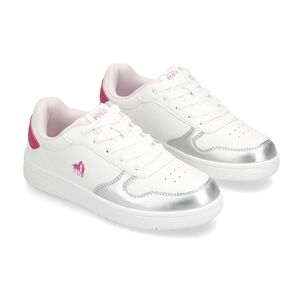 Zapatilla Infantil Niña The King's Polo Club White