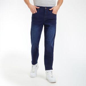 Jeans Básico Tiro Medio Slim Hombre Skuad