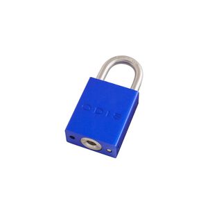 Candado Bloqueo Aluminio Odis 38mm - Azul