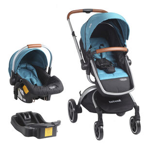 Coche Cuna Travel System Deluxe 360 Verde