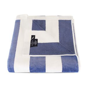 2 Toallas De Playa Nautica Home 100% Algod&oacute;n 163x81cm Cabana Azul
