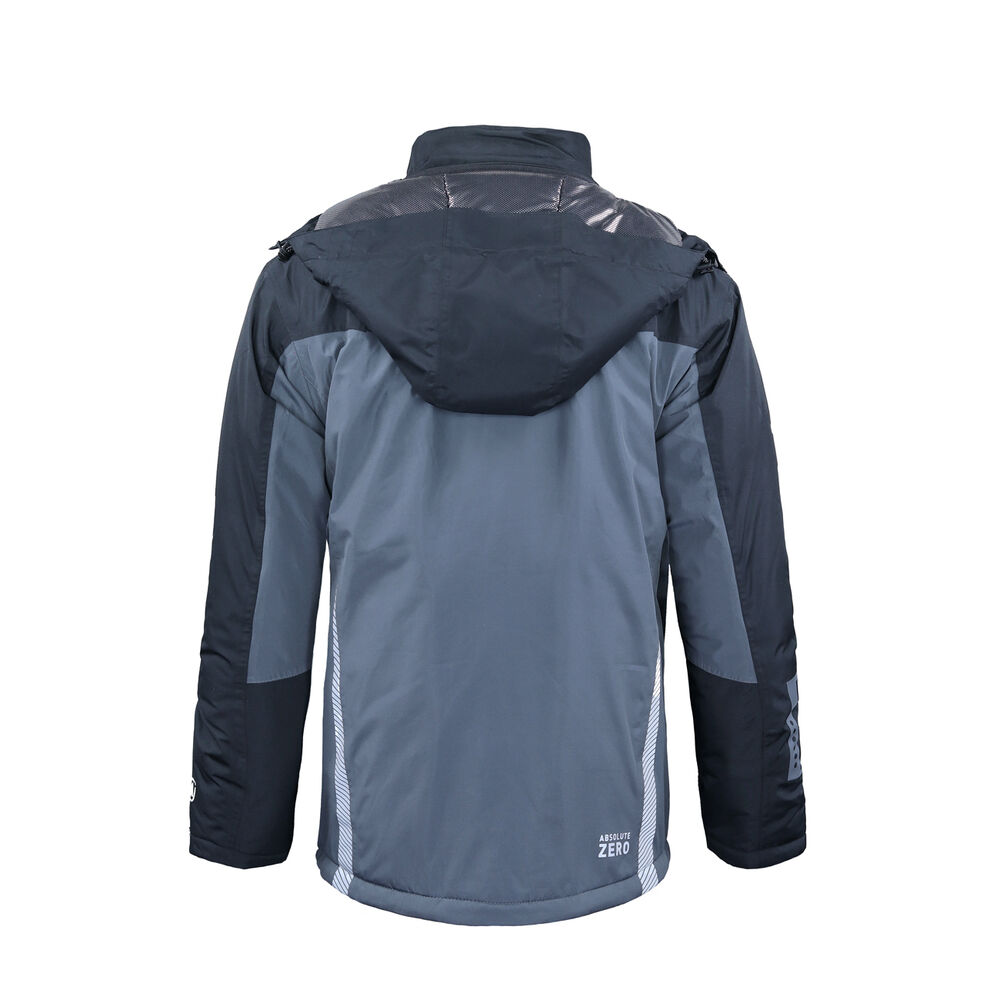 Parka Hombre Impermeable Absolute Zero Gris Z-5000 image number 1.0