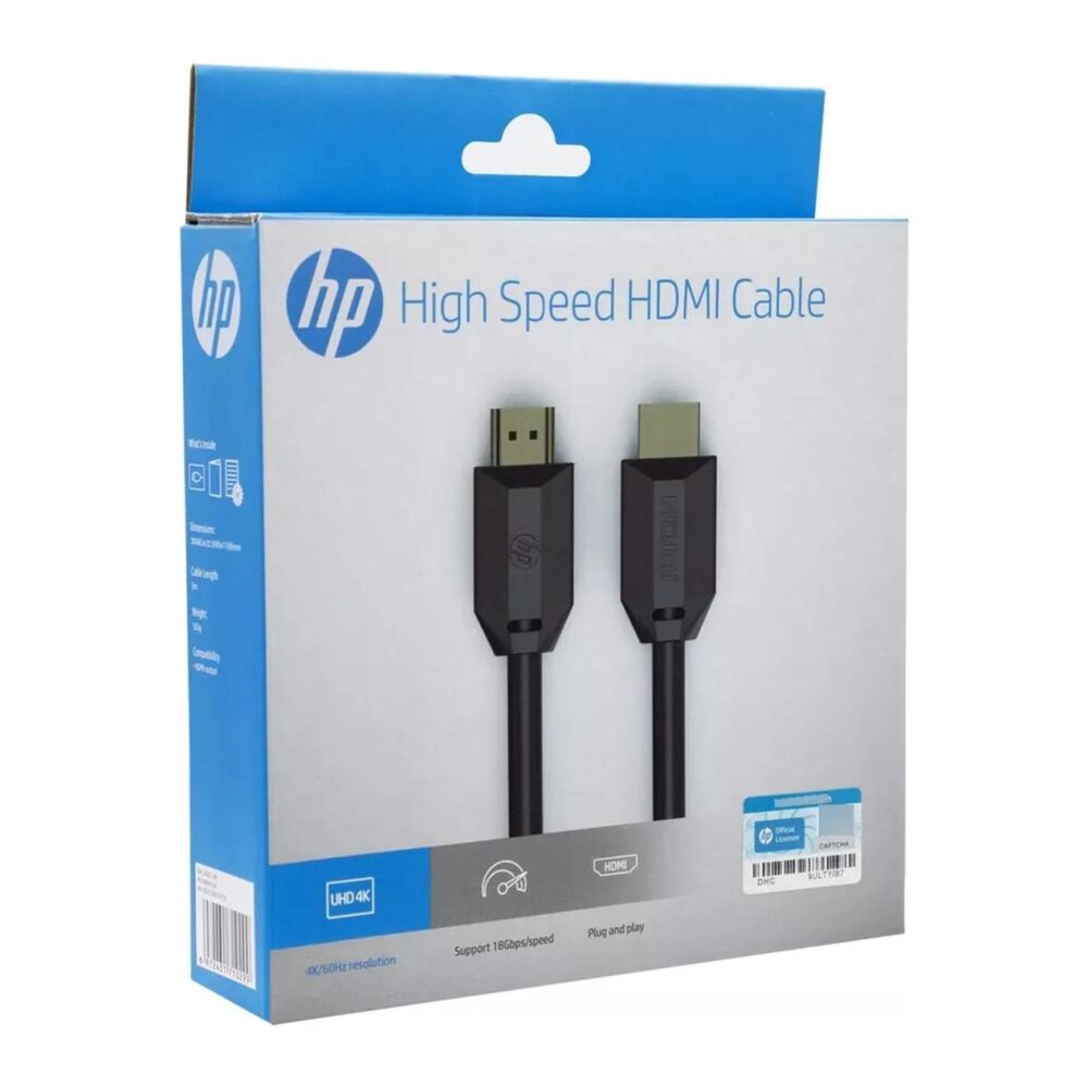 Cable Hdmi Blindado 4k 18gbps 3mts Negro Vh013m image number 4.0