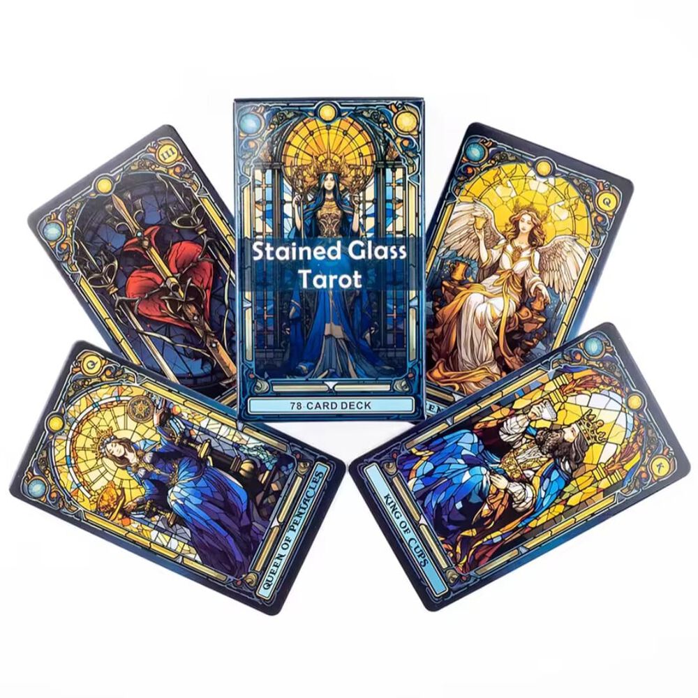 Tarot Stained Glass 78 Cartas image number 2.0