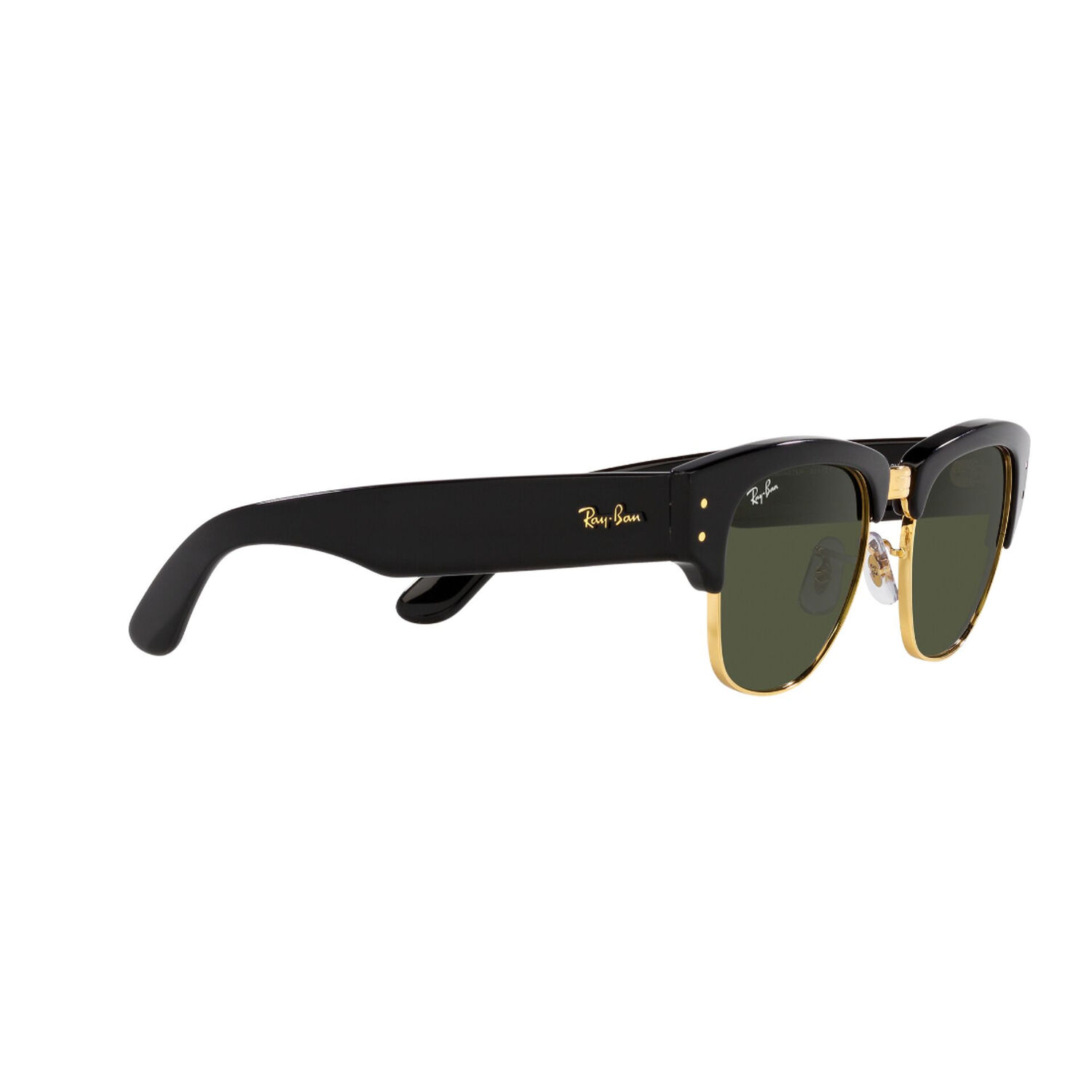 Lentes De Sol Mega Clubmaster Black On Arista Ray-ban image number 10.0