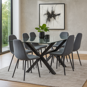 Juego De Comedor Casaideal Dario / 6 Sillas