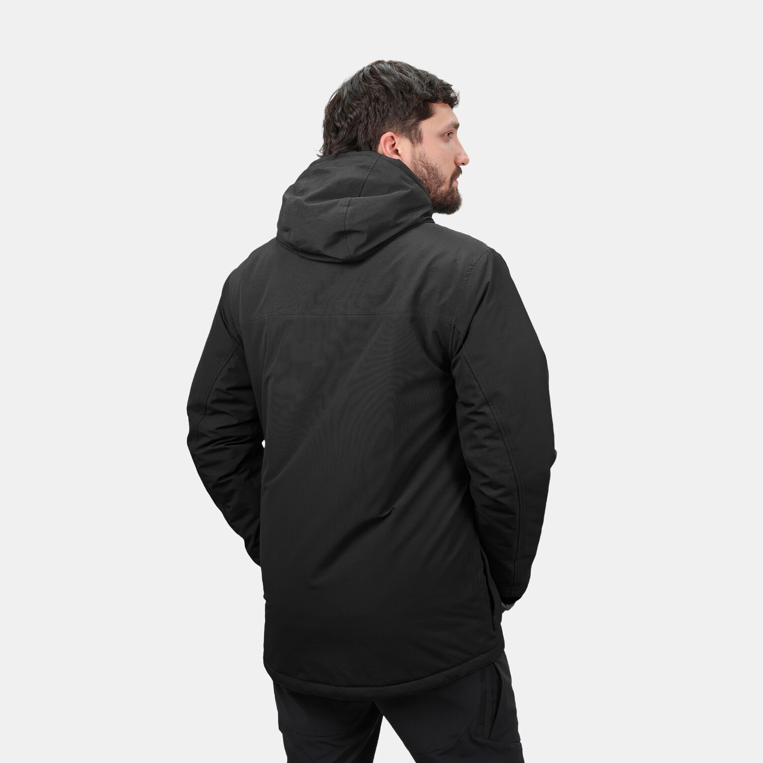 Parka Hw Kodiak Negro image number 2.0