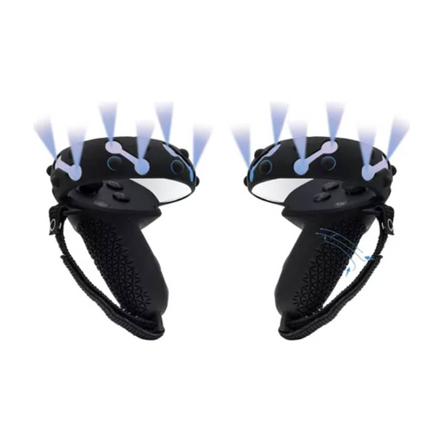 Funda Grips Para Mandos Oculus Quest 2 + Correa Ajustables image number 0.0