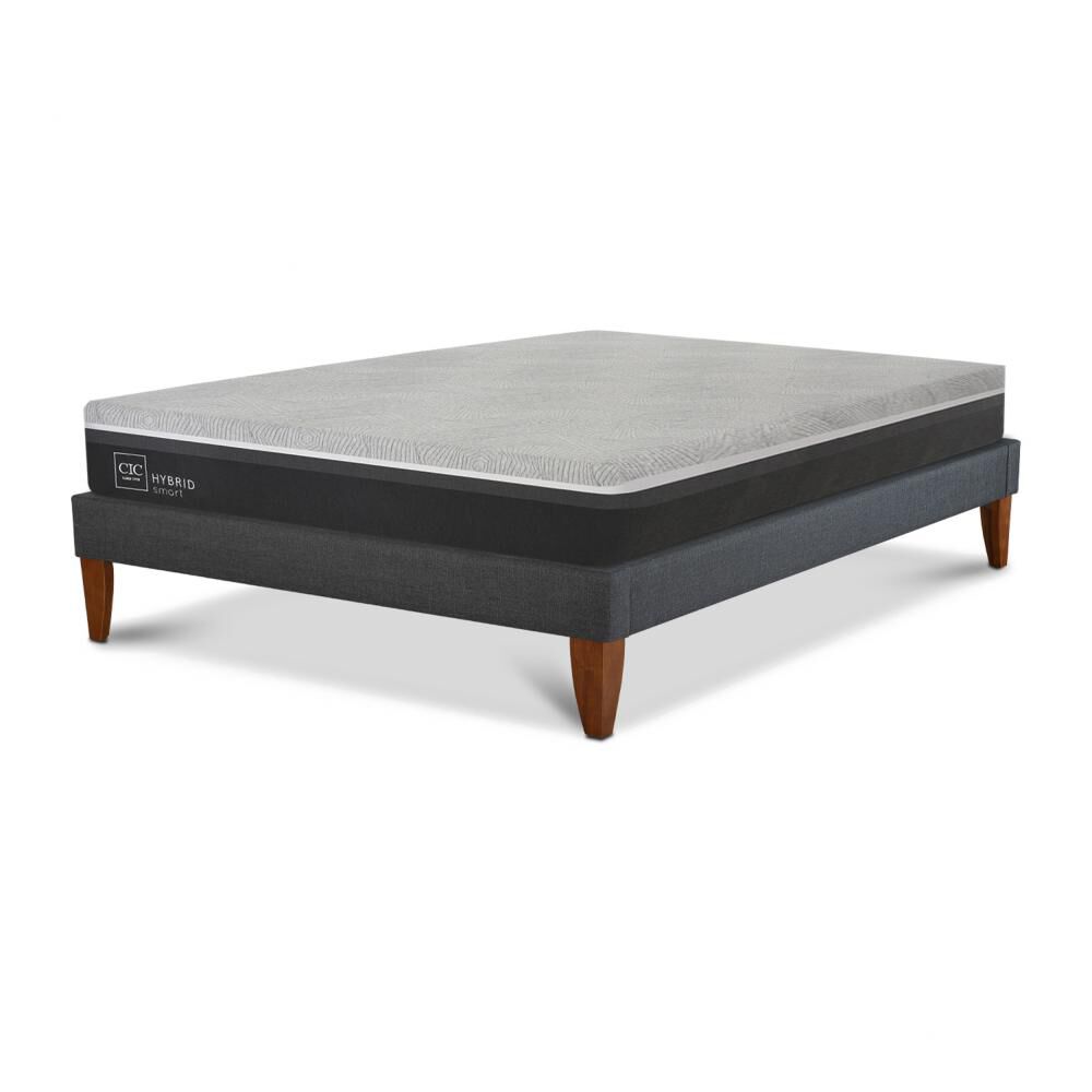 Cama Europea Cic Ce Box Hybrid Infinity / 2 Plazas / Base Normal image number 3.0
