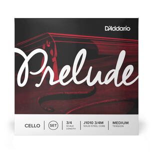 Set Cuerdas Cello Prelude 3/4 Med J1010 3/4m Daddario