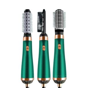 Peine Secador 3 En 1 Modelo Vti 25cm Verde Eficiencia Total
