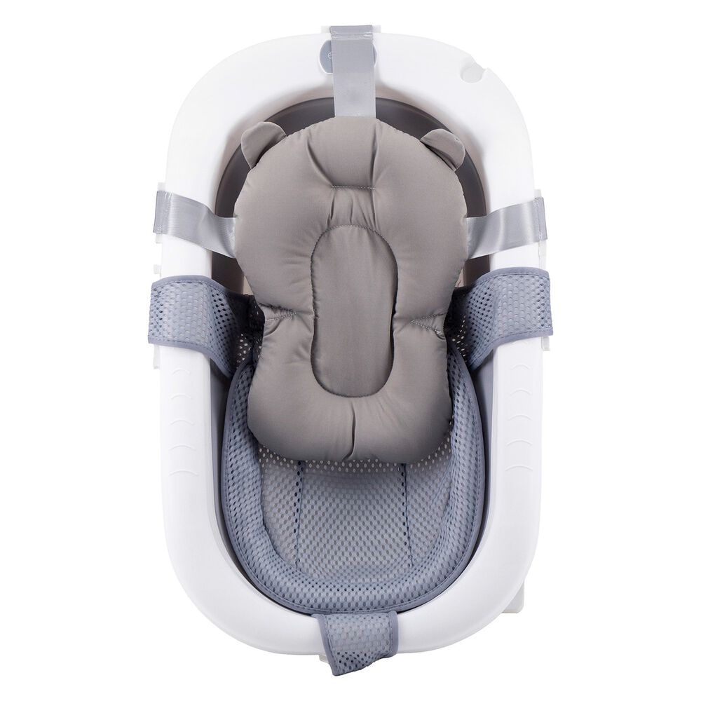 Ba&ntilde;era Plegable Bebe Con Cojin Almohada Y Reductor Gris image number 4.0